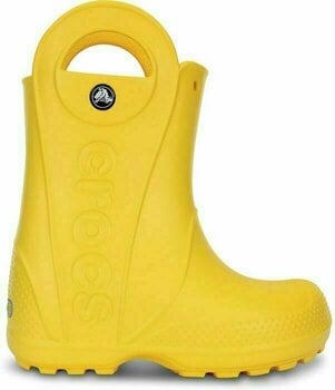 Kids Sailing Shoes Crocs Kids' Handle It Rain Boot Yellow 23-24 - 2