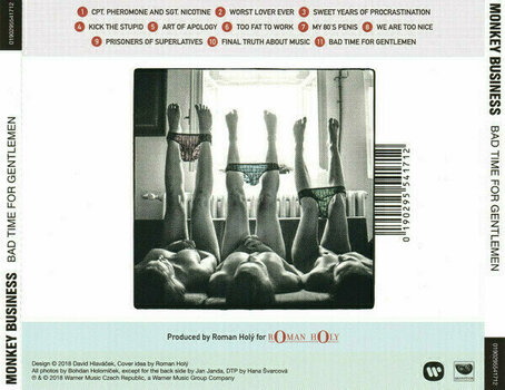 Music CD Monkey Business - Bad Time For Gentlemen (CD) - 4