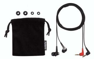 Auscultadores intra-auriculares Roland CS 10EM Black Auscultadores intra-auriculares - 1