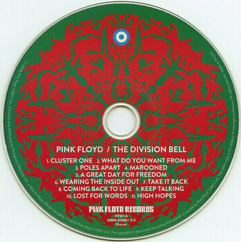 Music CD Pink Floyd - Division Bell (2011) (CD) - 2