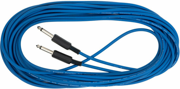 Câble pour instrument Bespeco CL900D Bleu 9 m Droit - Droit - 2