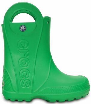 Obuv na loď Crocs Kids' Handle It Rain Boot Grass Green 32-33 - 3
