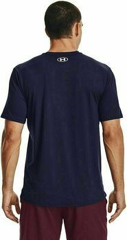 Fitness shirt Under Armour UA Rush Energy Navy/Midnight Navy S Fitness shirt - 4