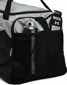 Mochila/saco de estilo de vida Under Armour UA Undeniable 5.0 Large Duffle Bag Pitch Gray Medium Heather/Black 101 L Saco de desporto - 4