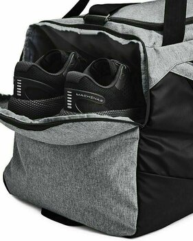 Лайфстайл раница / Чанта Under Armour UA Undeniable 5.0 Large Duffle Bag Pitch Gray Medium Heather/Black 101 L Sport Bag - 5