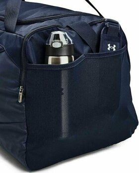 Lifestyle batoh / Taška Under Armour UA Undeniable 5.0 Large Duffle Bag Midnight Navy/Metallic Silver 101 L Sportovní taška - 5