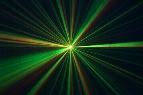 Efekt świetlny Laser eLite Gobostar laser II 130 mW RG - 6