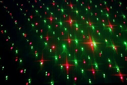Efekt świetlny Laser eLite Gobostar laser II 130 mW RG - 8