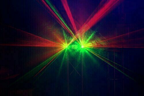 Диско лазер eLite Duo Laser 260 mW RGY - 3