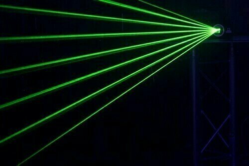 Efekt laser eLite Green Star Laser 200 mW, DMX - 4