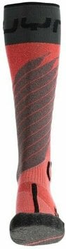 Lyžařské ponožky UYN Lady Ski One Merino Socks Pink/Black 37-38 Lyžařské ponožky - 2