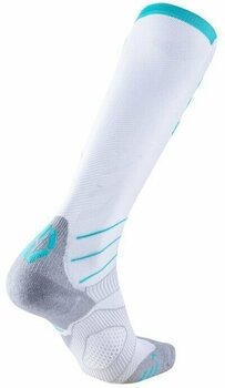 Ski Socks UYN Ski Evo Race Lady Socks White/Water Green 39-40 Ski Socks - 2