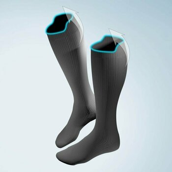СКИ чорапи UYN Ski Evo Race Lady Socks White/Water Green 39-40 СКИ чорапи - 10