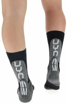 Ski Socks UYN Ski Cross Country Man Socks Black/Mouline 35-38 Ski Socks - 3
