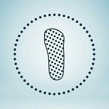 Lyžařské ponožky UYN Ski Evo Race Lady Socks White/Water Green 35-36 Lyžařské ponožky - 12