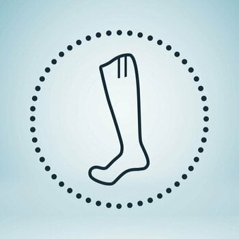 Lyžařské ponožky UYN Ski Cross Country Man Socks Black/Mouline 39-41 Lyžařské ponožky - 11