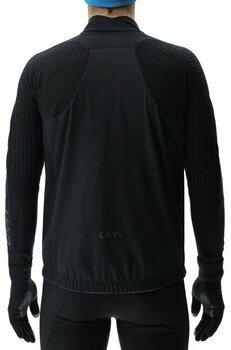 Lyžařská bunda UYN Man Cross Country Skiing Coreshell Jacket Black/Black/Turquoise M - 2