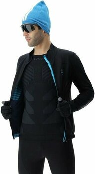 Ski Jacket UYN Man Cross Country Skiing Coreshell Jacket Black/Black/Turquoise M - 6
