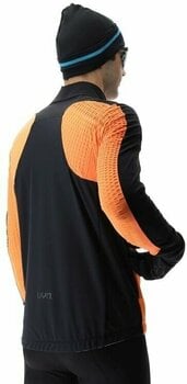 Ski Jacket UYN Man Cross Country Skiing Coreshell Jacket Orange Fluo/Black/Turquoise M - 7