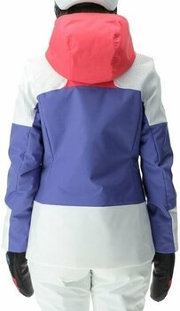 Hiihtotakki UYN Lady Natyon Snowqueen Jacket Full Zip Pink Yarrow/Blue Iris/Optical White S - 2