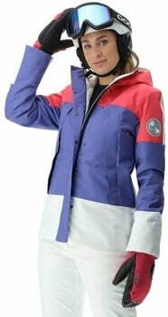 Skijaška jakna UYN Lady Natyon Snowqueen Jacket Full Zip Pink Yarrow/Blue Iris/Optical White S - 9