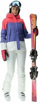 Veste de ski UYN Lady Natyon Snowqueen Jacket Full Zip Pink Yarrow/Blue Iris/Optical White S - 11