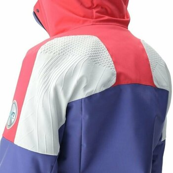 Skijakke UYN Lady Natyon Snowqueen Jacket Full Zip Pink Yarrow/Blue Iris/Optical White L - 5