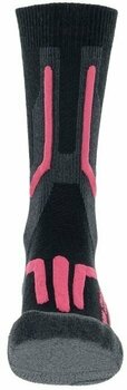 Lyžařské ponožky UYN Lady Ski Cross Country 2In Socks Black/Pink 35-36 Lyžařské ponožky - 2