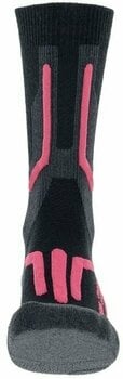 Ski Socks UYN Lady Ski Cross Country 2In Socks Black/Pink 41-42 Ski Socks - 2