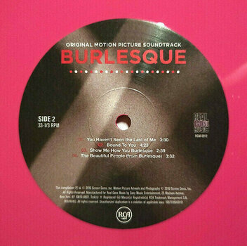 Vinyl Record Cher & Christina Aguilera - Burlesque (Hot Pink Vinyl) (Gatefold) (LP) - 3