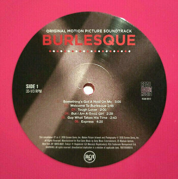 Δίσκος LP Cher & Christina Aguilera - Burlesque (O.S.T.) (Gatefold) (Hot Pink) (LP) - 2