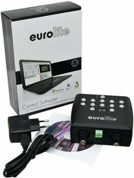 DMX-ohjelma, käyttöliittymä Eurolite LED SAP-1024 Stand-alone player - 2