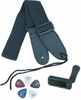 Acoustic Guitar SET SX SA1 Acoustic Guitar Kit Black - 4