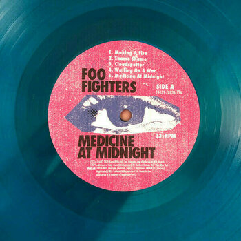 Vinyl Record Foo Fighters - Medicine At Midnight (Blue Coloured Vinyl) (LP) - 2