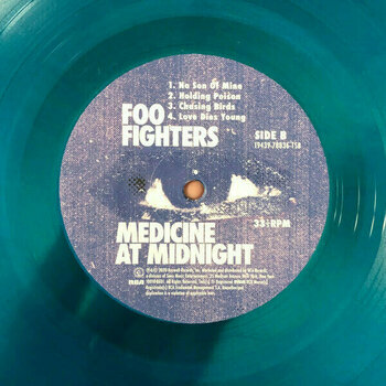Disco de vinilo Foo Fighters - Medicine At Midnight (Blue Coloured Vinyl) (LP) - 3