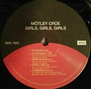 LP Motley Crue - Girls, Girls, Girls (LP) - 3