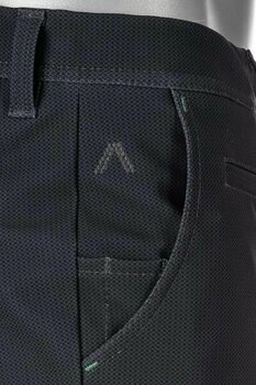 Calças impermeáveis Alberto Rookie Waterrepellent Print Mens Trousers Grey 44 - 5
