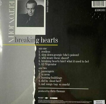Vinylskiva Elton John - Breaking Hearts (LP) - 3