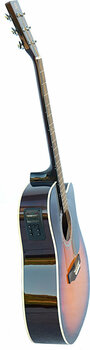 Dreadnought elektro-akoestische gitaar SX SD1-CE Vintage Sunburst - 2