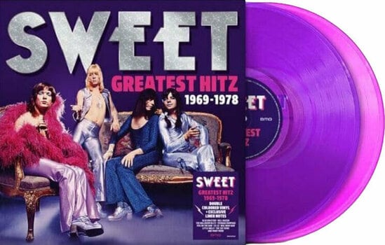Vinyl Record Sweet - Greatest Hitz! The Best Of Sweet 1969-1978 (2 LP) - 2