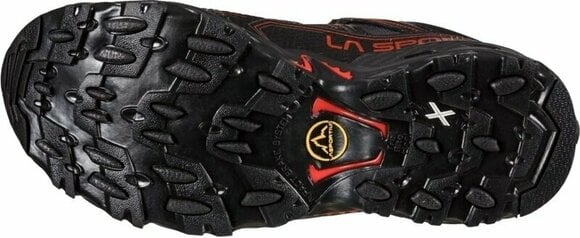 Mens Outdoor Shoes La Sportiva Ultra Raptor II GTX Black/Goji 42,5 Mens Outdoor Shoes - 2