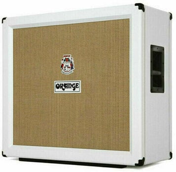 Baffle Guitare Orange PPC412 4 x 12 Closed Back Cabinet, Limited Edition White - 2