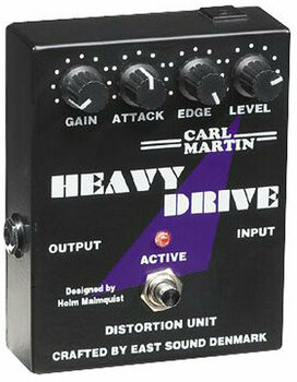 Efecto de guitarra Carl Martin Heavy Drive - 2