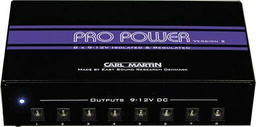 Adaptador de alimentação elétrica Carl Martin Propower V2 Adaptador de alimentação elétrica - 3