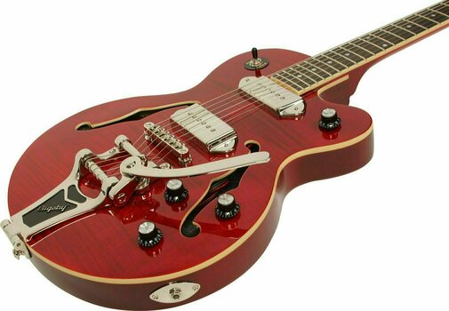Semi-Acoustic Guitar Epiphone Limited Edition WILDKAT Royale Wine Red - 7