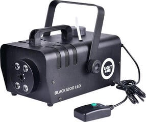 Smoke Machine Light4Me Black 1200 LED Smoke Machine - 1