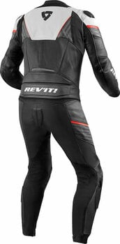 Two-piece Motorcycle Suit Rev'it! Combi Beta Black/White 50 Two-piece Motorcycle Suit - 2