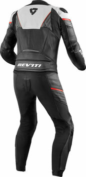 Two-piece Motorcycle Suit Rev'it! Combi Beta Black/White 54 Two-piece Motorcycle Suit - 2
