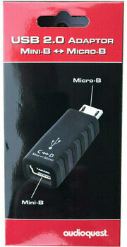 Hi-Fi Connecteur, Adaptateur AudioQuest USB Mini to Micro Hi-Fi Connecteur, Adaptateur - 2