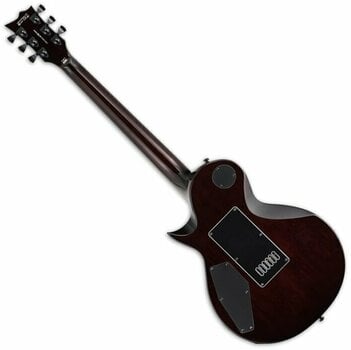 Electric guitar ESP LTD EC-1000ET-QM Dark Brown Sunburst - 2